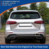 Mercedes-Benz B-Class (2012-2019) Gray Rear Tow Hook Cover