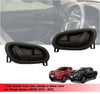 Nissan Navara NP300 D23 2 x Inner Door Handles Black (2015-2023)