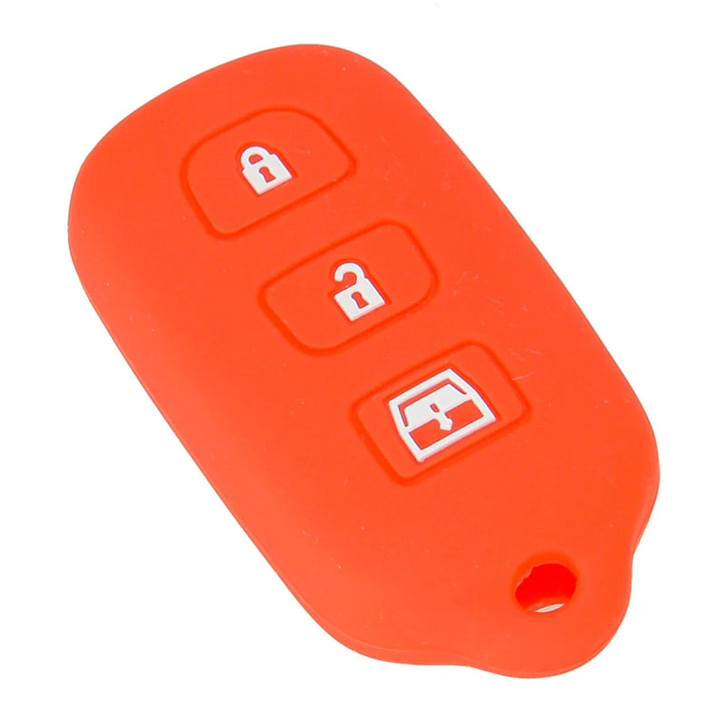 Toyota 4Runner Sequoia RAV4 2 x Remote Key Fob Cover (2003-2023)