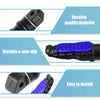 Motorcycle 1 Pair Foot Pegs Aluminum Alloy Footrests Pedals Universal Blue