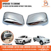 Nissan Navara NP300 D23 Chrome Side Wing Mirror Covers (2015-2023)