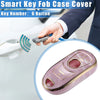 Buick Enclave Verano TPU Pink 6 Buttons Remote Smart Key Fob Cover Case