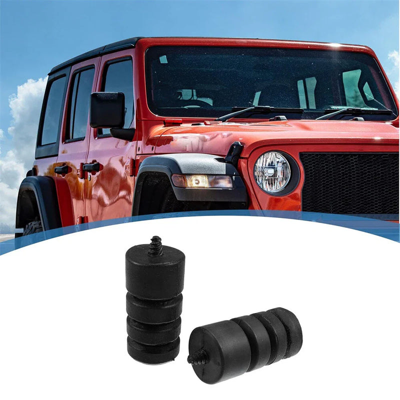 18-23 Jeep Wrangler Tailgate Spare Tire Bump Stops (2018-2023)