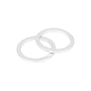 BMW 10 x M16 Silver Tone Oil Drain Plug Gaskets (1998-2023)