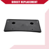 Dodge Ram Plastic Black License Plate Frame Bracket (2013-2022)
