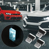 Universal Car Interior Atmosphere - Ice Blue 3 x Mini USB LED Lights