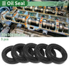 Oil Seal 30x50x10mm TG4 Lip Seal Ring Rotary Shaft NBR Rubber 5 Pcs