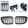 BMW X1 1 x Gloss Black Front Upper Grille (2009 - 2015)