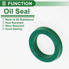 Oil Seal / 18x26x5mm / Rotary Shaft Seal TPU Green 5 Pcs