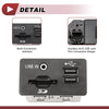 Ford Edge 2011-2019 Black 1 x Piece AUX USB Jack Port