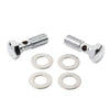 Harley Road King FLHR, Softail FXST Chrome Head Breather Bolts (1994-1999)