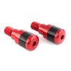 Yamaha MT-07 MT-09 MT-10 Red Handle Bar End 7/8" Handgrip Plugs (2014-2023)
