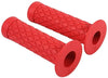 Sports Bike Red Motorcycle Gel Hand Grips 7/8in