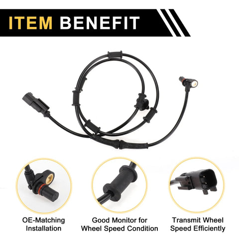 Dodge Ram 3500 Front Left & Right 2006-2008 ABS Wheel Speed Sensor