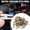 Car 100pcs Mini 7.5AMP APM/ATM Blade Fuses