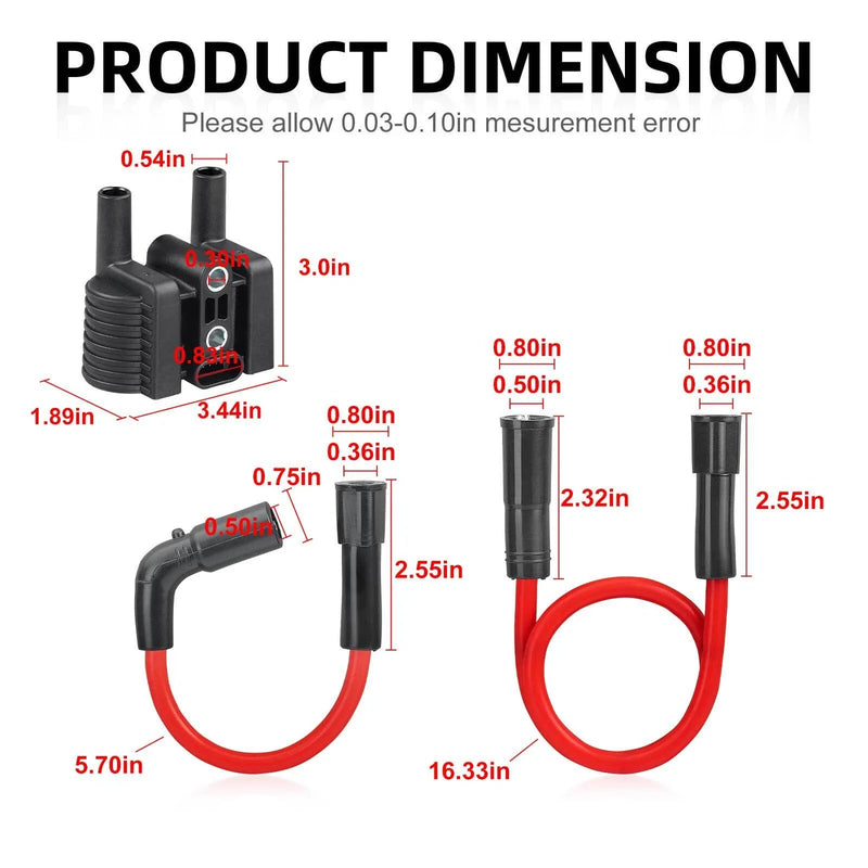 Sportster 1200 / XL1200 Ignition Coil Set (2010-2023)