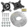 Polaris Ranger 400 425 500 570 700 800 2 x Front Wheel Hub Brake Rotor & Studs