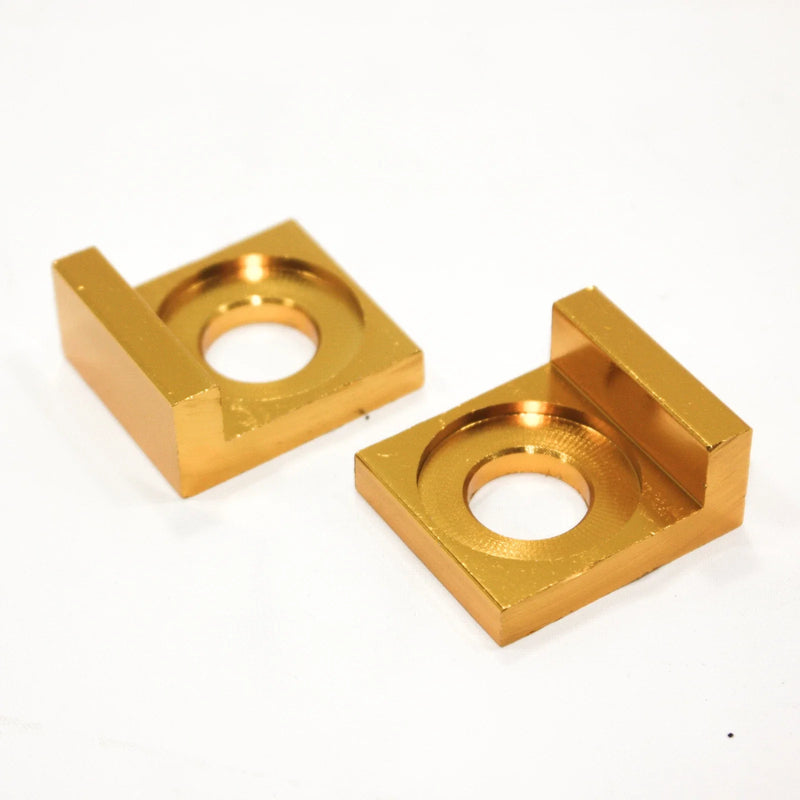 110 125cc PIT Quad Dirt Bike ATV 15mm Alloy Chain Adjuster Block Tensioner