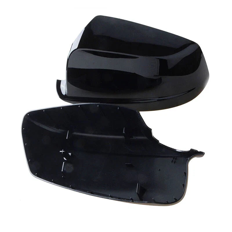 BMW F10 535i 528i 525i 550i Gloss Black Side Mirror Covers (2011-2013)