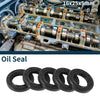 Make Model Oil Seal 16x25x5mm NBR Black 5Pcs