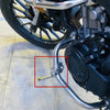 BMW R1250GS (2021-2022) 2 x Black Folding Footrest Pegs