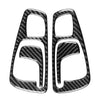 Honda S2000 Carbon Fiber Black Interior Door Handle Cover Trim (2004-2009)