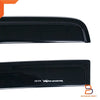 Ford Ranger Black Weather Shield Visor Sun Rain Guard (2022-2024)