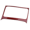 Honda Civic Red Carbon Fiber Console Storage Box Trim (2006-2011)