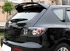 Mazda 3 Hatchback Unpainted LED Rear Roof Window Spoiler (2006-2012)