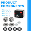 Yamaha YFZ350 Banshee Rear Shock Absorber Bearing Kit (1987–2006)