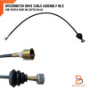 Toyota Corolla Sedan Speedometer Control Cable (1988-2002)
