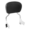 Harley Road King Glide Chrome Backrest Pad Sissy Bar (1997-2008)