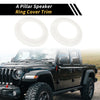 Jeep Wrangler JK A Pillar Speaker Ring Cover Trim (2007-2014)