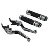 BMW R1200GS ADV Folding Extendable Brake Clutch Levers Grips (2004-2018)