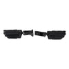Harley Road Glide Black Rear Passenger Footpeg Pegs (1993-2025)