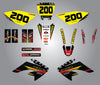Honda CRF 70 80 100 Custom Graphics Full Kit (2003-2012)