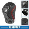 Lexus ES300h Carbon Fiber Black Faux Leather Gear Shift Knob (2013-2018)