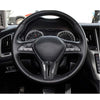 Infiniti Q50 2018-2024 100% Carbon Fiber Steering Wheel Frame Cover Trim