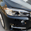 BMW X5 X6 F15 F16 (2014-2018) Carbon Style 2 x Headlight Eyelid Covers