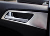 Hyundai Tucson (2016-2020) 4 x pcs Inner Door Handle Bowl Lid Chrome Cover Trim