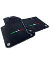 Ferrari 612 Scaglietti Italian Edition Black Floor Mats (2004-2011)