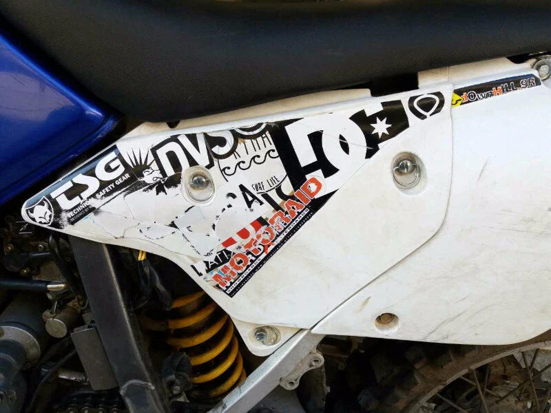 Suzuki DrZ Dr-Z 400 250 125 Airbox Dzus Attaches Inox Bolts
