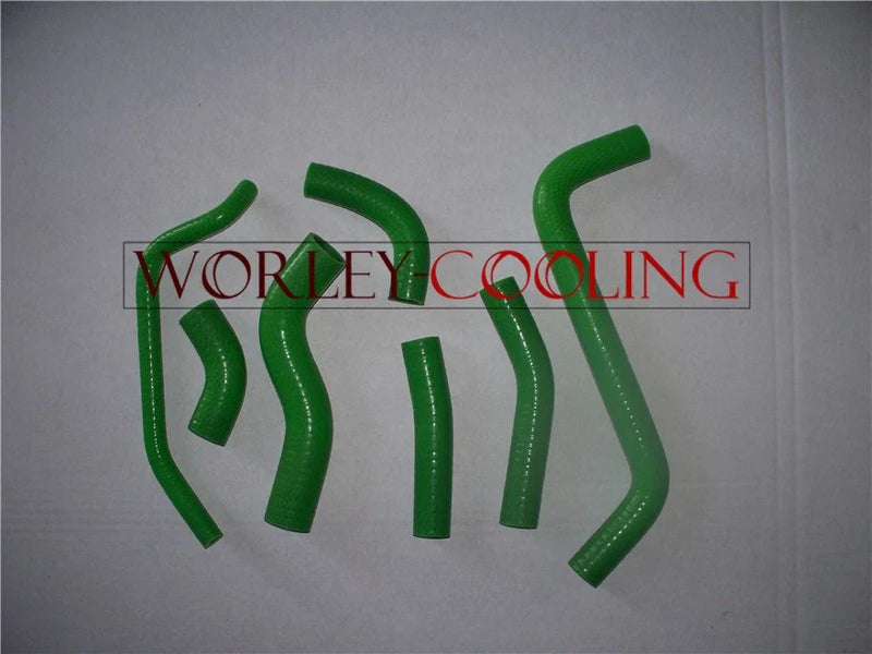 Kawasaki KX450F KXF450 (2009-2011) Green Silicone Radiator Hose