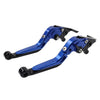 Kawasaki ZX10R / RR / KRT / SE CNC Blue Extendable Brake Clutch Levers (16-20)
