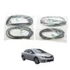 Honda Civic 4D 2012-2015 Front Rear Door Weatherstrip Rubber