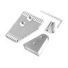 BMW R 1200 GS Adventure Enlarged Footpegs & Foot Brake Silver (2013-2018)