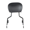 Harley Touring Black Sissy Bar Backrest Luggage Rack (2014-2025)
