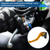 Kawasaki Z750 Levers / Adjustable Short Brake Clutch Solid Gold Tone (2007–2012)