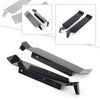 Harley Road King Saddlebag Filler Panels 2 x Solid Strips Black (2009-2023)