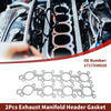 Toyota Land Cruiser 2 x Exhaust Manifold Header Gaskets (2008-2021)